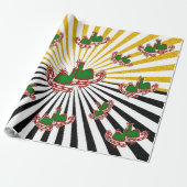 KerstijsSchaatsen - Cadeaupapier (Uitgerold)