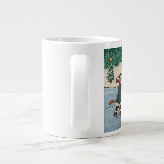 Kerstijsschaatsen Grote Koffiekop (Achterkant)