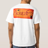 Kerstijsschaatsen T-shirt (Achterkant)