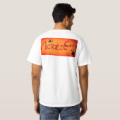 Kerstijsschaatsen T-shirt (Achterkant volledig)
