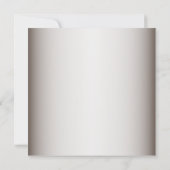 Kerstijsschaatsfeest Feestdagen Kaart (Achterkant)