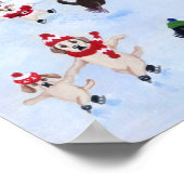 Kerstijsschilderwerk Poster (Hoek)