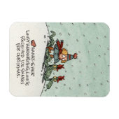 Kerstijsvakantie Magneet (Horizontaal)