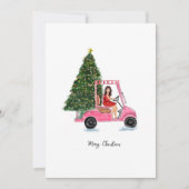 Kerstillustratie Feestdagenkaart (Voorkant)