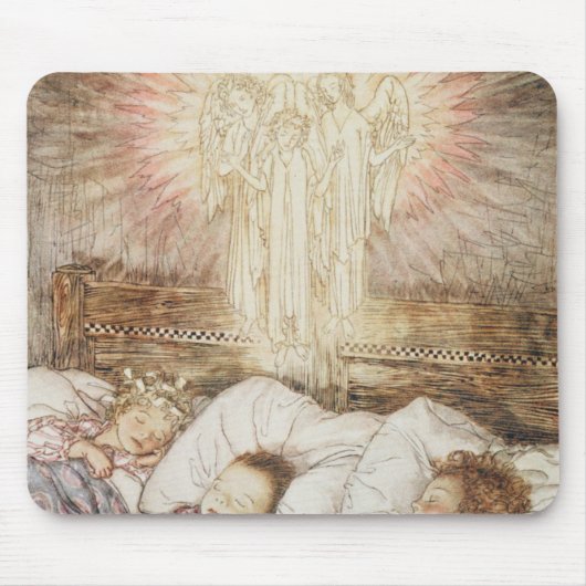 kerstillustraties muismat (Voorkant)