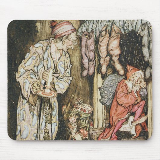 kerstillustraties muismat (Voorkant)