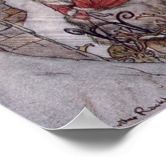 kerstillustraties poster (Hoek)