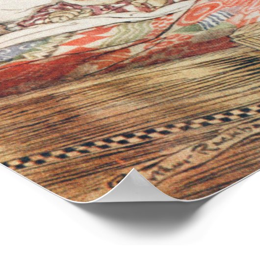 kerstillustraties poster (Hoek)