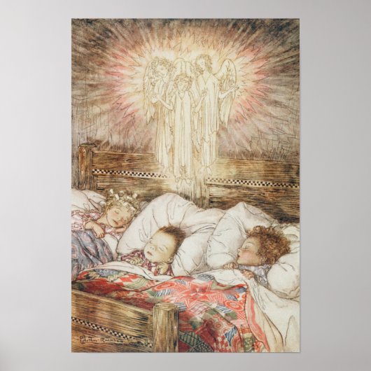 kerstillustraties poster (Voorkant)