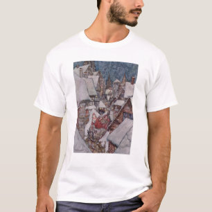 kerstillustraties t-shirt