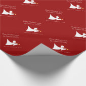 kerstingel Gepersonaliseerd papier (Hoek)