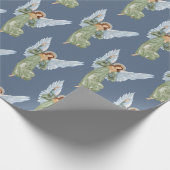 kerstinkerkpapier cadeaupapier (Hoek)