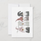 Kerstinkomenkaart Bedankkaart (Voorkant)