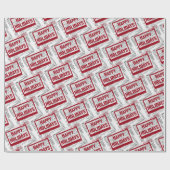 kerstinkomstbelastingformulieren — Verpakkingspapi Cadeaupapier (Vlak)