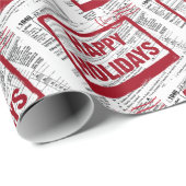 kerstinkomstbelastingformulieren — Verpakkingspapi Cadeaupapier (Rol Hoek)