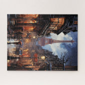 Kerstinkopen in Parijs Legpuzzel (Horizontaal)