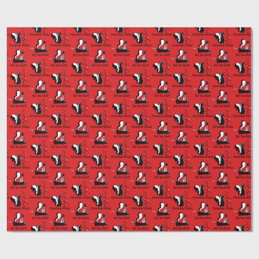 kerstinkt cadeaupapier (Vlak)