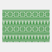 kerstinkt met papierverzameling inpakpapier vel (Voorkant 3)