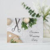 kerstinpakfeest kaart (Staand voorkant)