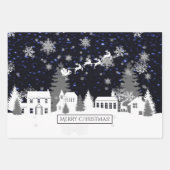 kerstinpakken papier inpakpapier vel (Voorkant)