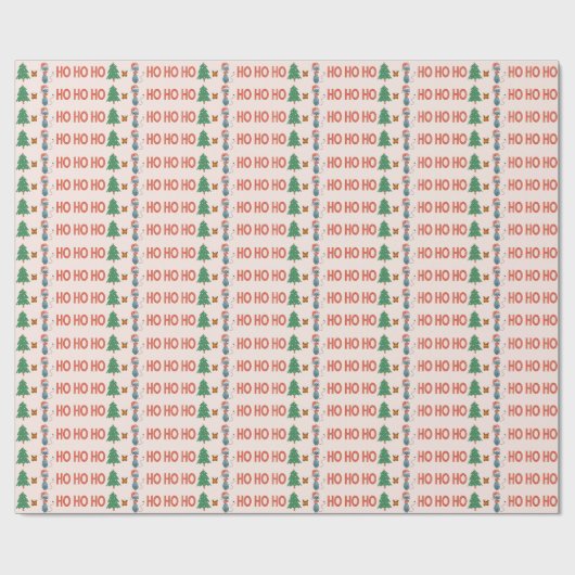 kerstinpakpapier cadeaupapier (Vlak)