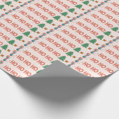 kerstinpakpapier cadeaupapier (Hoek)