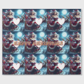 kerstinpakpapier cadeaupapier (Vlak)