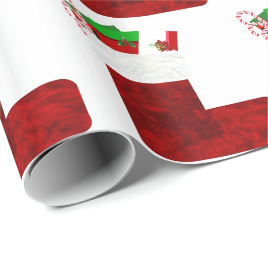 kerstinpakpapier cadeaupapier (Rol Hoek)