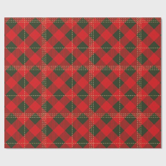 kerstinpakpapier cadeaupapier (Vlak)