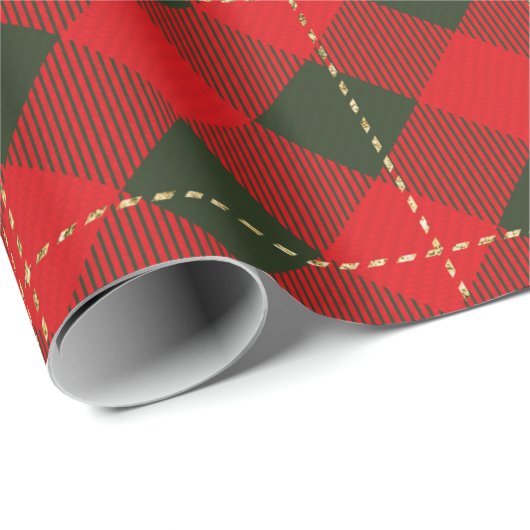 kerstinpakpapier cadeaupapier (Rol Hoek)