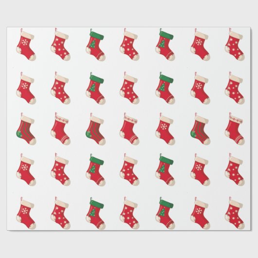 kerstinpakpapier cadeaupapier (Vlak)