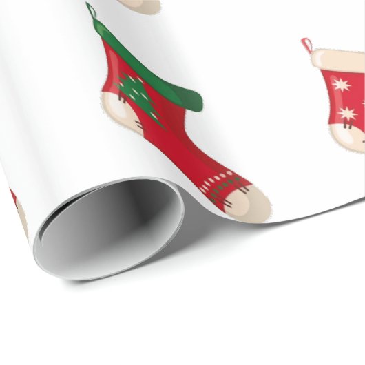 kerstinpakpapier cadeaupapier (Rol Hoek)