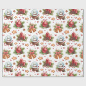  kerstinpakpapier cadeaupapier (Vlak)