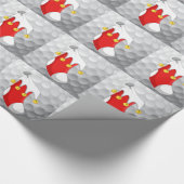 kerstinpakpapier. cadeaupapier (Hoek)