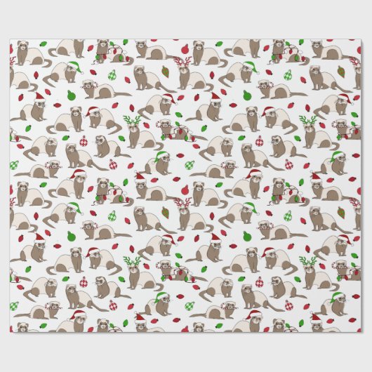 kerstinpakpapier cadeaupapier (Vlak)