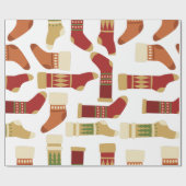 kerstinpakpapier cadeaupapier (Vlak)