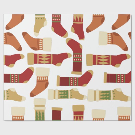 kerstinpakpapier cadeaupapier (Vlak)