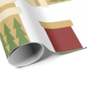 kerstinpakpapier cadeaupapier (Rol Hoek)