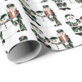 kerstinpakpapier, Camo Kerstmis Cadeaupapier (Rol Hoek)