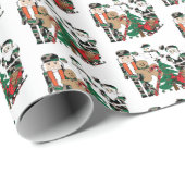 kerstinpakpapier, Camo Kerstmis Cadeaupapier (Rol Hoek)