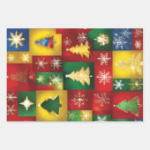 kerstinpakpapier | one-of-a-kind papier inpakpapier vel (Voorkant 3)