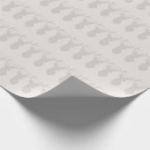 Kerstinpakpapier - Rendieren Cadeaupapier (Hoek)