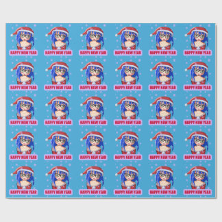 Kerstinpakpapier Sinterklaas, anime Cadeaupapier