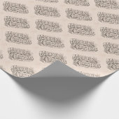  kerstinpakpapier van 70 jaar cadeaupapier (Hoek)