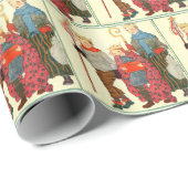  kerstinpakpapier van 70 jaar cadeaupapier (Rol Hoek)