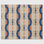  kerstinpakpapier van 70 jaar cadeaupapier (Vlak)