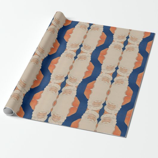  kerstinpakpapier van 70 jaar cadeaupapier (Uitgerold)