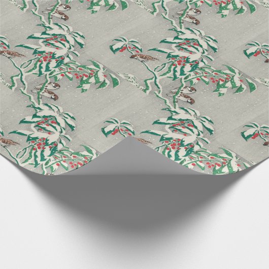kerstinpakpapier van 70 jaar cadeaupapier (Hoek)