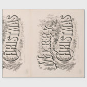 kerstinpakpapier van 70 jaar cadeaupapier (Vlak)