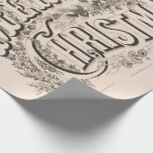 kerstinpakpapier van 70 jaar cadeaupapier (Hoek)